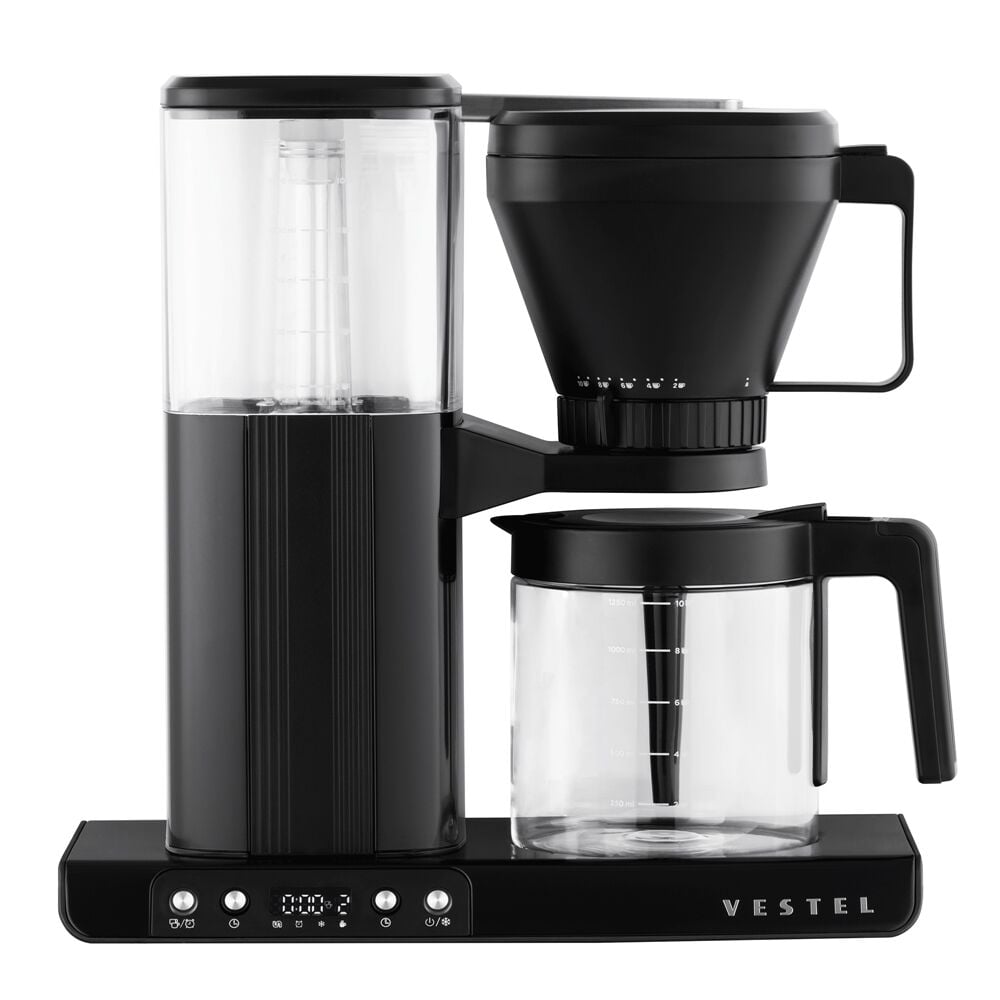 Vestel Brew 50 Retro Siyah Filtre Kahve Makinesi