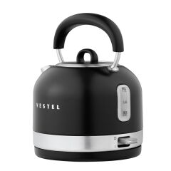 Vestel RETRO SİYAH Su Isıtıcı