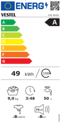 Vestel CMI 96321 9 kg 1200 Devir Çamaşır Makinesi