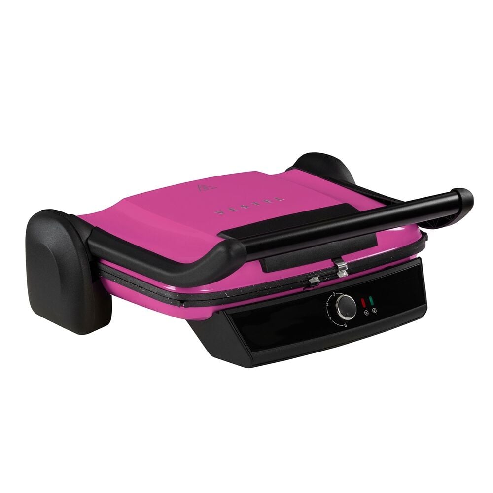 Vestel Retro T7000 Pembe 2000 W Tost Makinesi