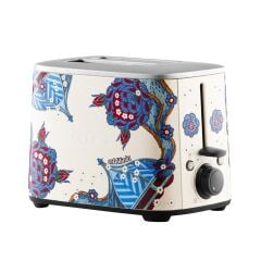 Vestel x Aslı Filinta Retro Bej Çini Ekmek Kızartma Makinesi