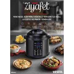 Vestel Ziyafet 5.5 LT Basınçlı Çok Amaçlı Pişirici