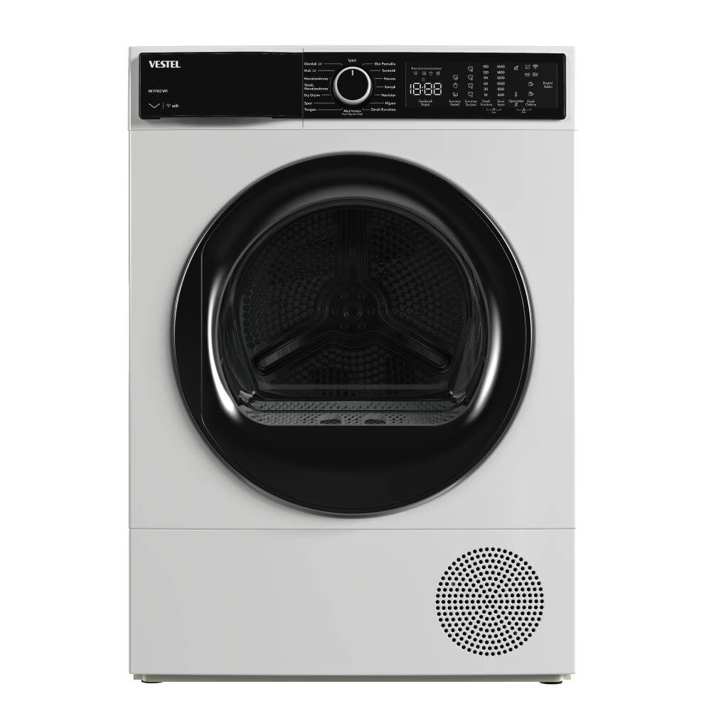 Vestel KM 97402 WiFi 9 kg Isı Pompalı Çamaşır Kurutma Makinesi