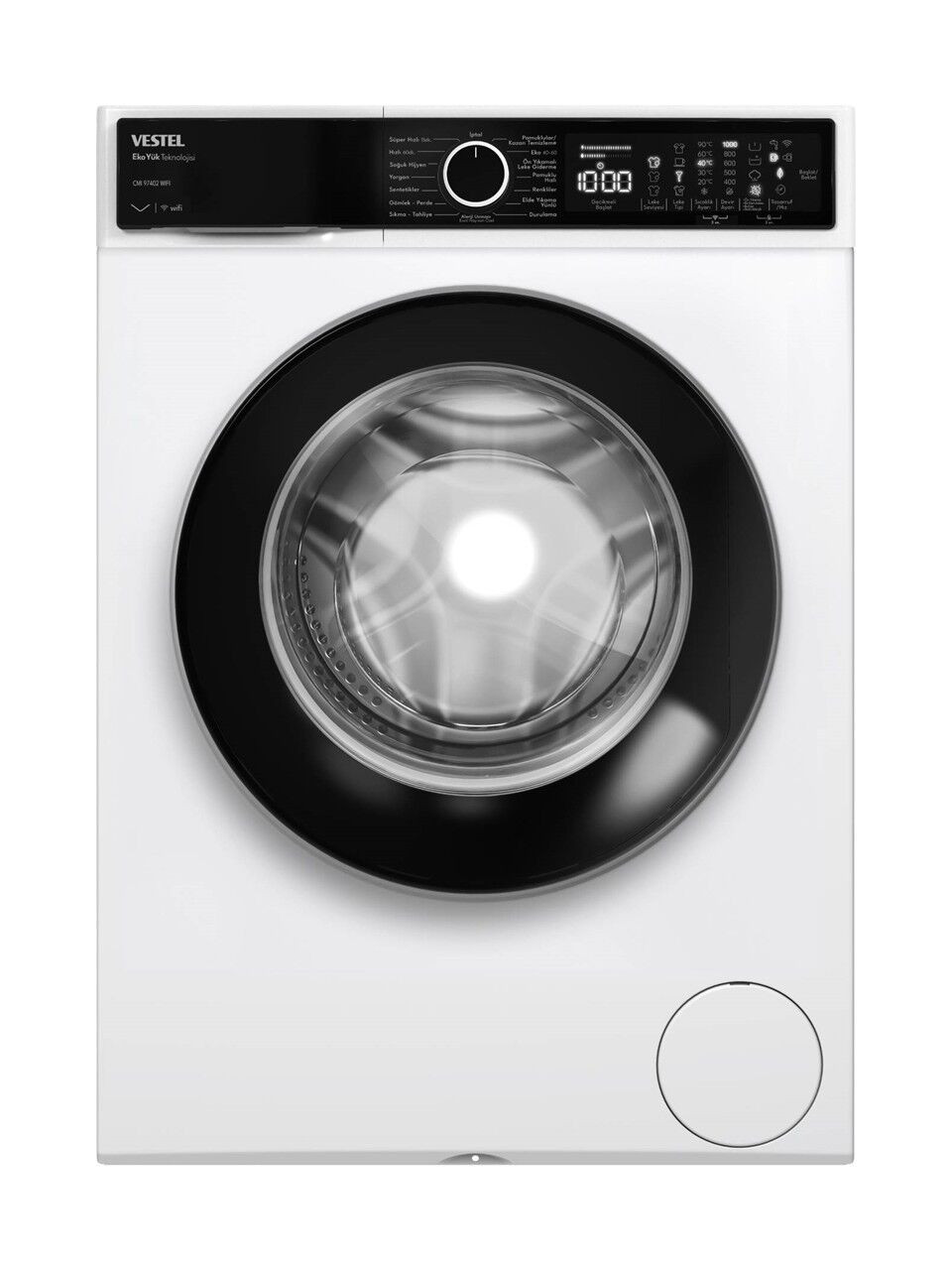 Vestel CMI 97402 WIFI 1000 Devir 9 kg Çamaşır Makinesi